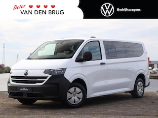Volkswagen Transporter Kombi L2H1 64 kWh / 136PK | 9 persoons | Airco | Navigatie via Apple Carplay / Android auto | Privacy glass | Cruise control |