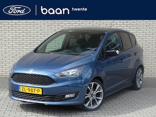 Ford C-MAX 1.0 Turbo 125pk Sport | 18 inch | zwart dak en spiegels | trekhaak | cruise. | dealer onderhouden |