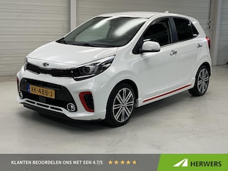 Kia Picanto 1.0 T-GDI GT-Line / NL auto / Dealer onderhouden/ 100pk / Stoel stuurverwarming / Climate control / Navigatie / Achteruitrijcamera.