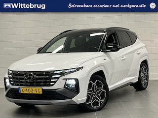 Hyundai Tucson 1.6 T-GDI PHEV N Line 4WD TREKHAAK | TWO TONE | NAVIGATIE | PARKEERCAMERA | SPORTIEF!