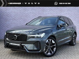 Volvo XC60 2.0 T6 Plug-in hybrid AWD Ultra Dark | Trekhaak 2.250 kg | Luchtvering | Harman Kardon Audio | Head-up Display | 360 Graden Camera | Panoramadak | Stoelverwarming voor en achter | Keyless Entry | Elektrische Achterklep | Elektrisch Verstelbare Voorstoelen | Cruise Control Adaptief | BLIS | Google Navigatie | Apple Carplay | Android Auto