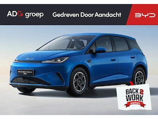BYD Dolphin G DM-i Comfort NIEUW/ 1040 KM / Ocean Blue / 105 EV / 360°-camera / HUD /