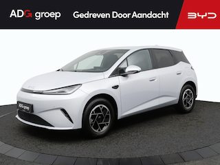 BYD Dolphin G DM-i Boost NIEUW/ 1040 KM / Skiing White / 105 EV / Android Auto en Apple Carplay