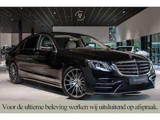 Mercedes-Benz S-klasse 350d 4-M Lang AMG Plus Rij-assistentie Plus|4xMassage/stoelkoeling|Entertainment|Softclose|20"|HUD|Keyless|360°|New Service