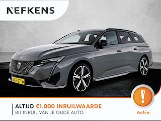 Peugeot 308 SW GT 130pk Automaat | Navigatie | Achteruitrijcamera | Matrix LED koplampen | Adaptieve Cruise Control | Keyless start | Leder/Stof sportstoelen | Climate Control | Parkeersensoren v+a | Draadloze Apple CarPlay / Android Auto | Volledig digitaal instrumentenpaneel | Donker getint glas | 18" lichtmetalen velgen |