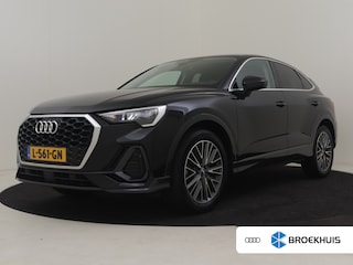 Audi Q3 35 TFSI Pro Line S 150 Pk DSG/AUTO | Dealer onderhouden | Trekhaak uitklapbaar | dodehoek detectie | Climate control | Cruise control | stoel verw | Navigatie | DAB | LED | 19"LMV