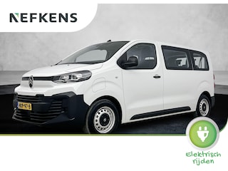 Citroën Jumpy L2 75kWh 136pk 9-persoons | Accu 98% | Airco | Parkeersensoren | Cruise Control | Bluetooth | DAB+ radio | Automatisch dimlicht | Regensensor | Volledig digitaal instrumentenpaneel | Multifunctioneel stuurwiel | 9 Zitplaatsen | Schuifdeur |