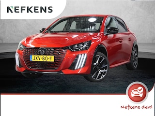 Peugeot 208 GT 100pk | Navigatie | Achteruitrijcamera | Climate Control | Cruise Control | Parkeersensoren v+a | Armsteun | Keyless | Full Led koplampen | Half lederen sportstoelen | Bluetooth | Draadloze Apple CarPlay / Android Auto + telefoonlader | DAB+ radio | Volledig digitaal instrumentenpaneel | Sfeerverlichting | Donker getint glas | 17" lichtmetalen velgen |