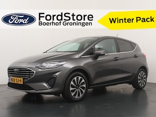 Ford Fiesta EcoBoost 100pk Titanium | Winterpack | Cruise control | LED | Climate control | Parkeersensoren achter | Apple carplay & Android Auto |