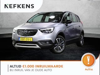 Opel Crossland X 130pk Ultimate | LEER | Camera | Winterpakket | Climate | Navigatie | LED lampen | 17"LMV | Apple Carplay/Android | AUTOMAAT