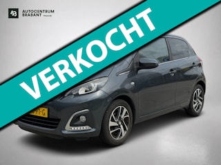 Peugeot 108 1.0 e-VTi Allure (NL-auto, Goed OndH, Leder, StoelV, Airco Auto, Bluetooth, BotsWaarschuw, Etc)