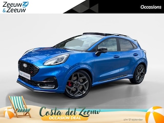 Ford Puma 1.0 EcoBoost Hybrid ST Automaat | NL-Auto | 1e Eigenaar | 19" Lichtmetaal | Panoramadak | Matrix Ledkoplampen | 360Camera | Adaptive cruisecontrol | Dodehoekdetectie |