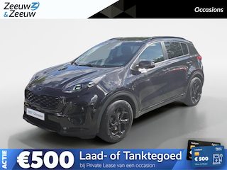 Kia Sportage 1.6 T-GDI Black Edition | Airco | Navi | Camera | Leder | Stoelverwarming | Stuurverwarming |