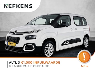 Citroën Berlingo MPV Feel 130pk Automaat | Navigatie | Airco | Parkeersensoren | Cruise Control | Bluetooth | Automatisch dimlicht | Regensensor | Armsteunen | Multifunctioneel stuurwiel | All seasonbanden | 2x Schuifdeur |