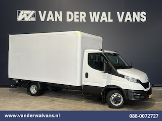 Iveco Daily 35C16H 157pk Bakwagen Laadklep Dubbel Lucht Euro6 Airco | 1010kg laadvermogen Bijrijdersbank