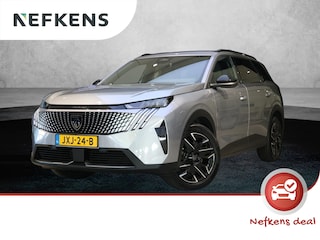 Peugeot 5008 SUV Allure Hybrid 145pk Automaat | 7 Zitplaatsen | Navigatie via draadloze Apple Carplay / Android Auto | Achteruitrijcamera | Cruise Control | Climate Control | Parkeersensoren | Armsteun | Led koplampen | Keyless | Automatisch dimlicht | Regensensor | Donker getint glas | 19" Lichtmetalen velgen |