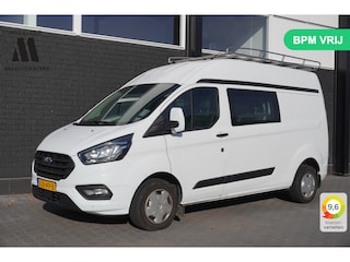 Ford Transit Custom 2.0 TDCI Dubbel Cabine L2H2 EURO 6 - Airco - Cruise - PDC - €19.900,- Excl.