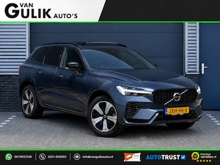 Volvo XC60 2.0 T6 PHEV AWD Ultra Black Edition | Panorama | Trekhaak | Carplay | Leder |