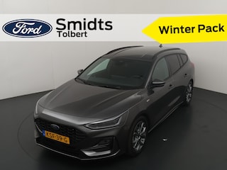 Ford Focus Wagon EcoBoost Hybrid 155 pk ST-Line X | Winterpack | AGR | Adapt. cruise | El. a. klep | Matrix LED | Groot scherm | 4 seiz. banden