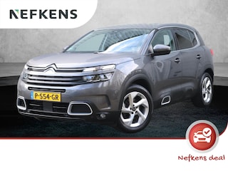 Citroën C5 Aircross SUV Business 130pk | Navigatie | Achteruitrijcamera | Climate Control | Cruise Control | Parkeersensoren v+a | Dodehoeksensor | Led koplampen | Armsteun | Apple Carplay / Android Auto | Bluetooth | DAB+ radio | Volledig digitaal instrumentenpaneel | Multifunctioneel lederen stuurwiel | Donker getint glas | 18" lichtmetalen velgen |