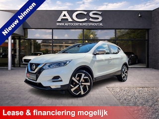 Nissan Qashqai 1.2i Tekna+ | Panorama | Leder | 360 Camera | Mem. stoelen | Super uitvoering!