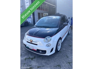 Fiat 500 Abarth Cabrio 1.4-16V Abarth/Bi-colore/Airco/Ecc/Lm velgen/Sportuitlaat/Xenon/Leer/Navi/PDC/Bommetje Slechts 92000km