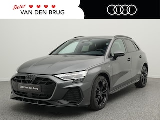 Audi A3 Sportback 40 TFSI e 204 PK S edition | Lederen S-line bekleding | SONOS - Sound | Trekhaak | Stoelverwarming Voor | 19" | Side Assist |