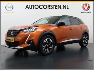 Peugeot 2008 131PK Automaat GT-Line 360°Camera Virtual Cockpit 3D-Navi Keyless Ecc Apple Carplay Android Auto Pdc Dodehoekbewaking Regen-Lichtsensor Cruise Control DAB+ Privacy Glas Lmv Led Isofix Lane Assist Bluetooth Dealeronderhouden Origineel Nederlandse Auto