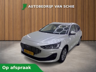 Ford Focus Wagon 1.0 EcoBoost Hybrid Titanium 1e-Eig. & Keurig-Onderh. BOVAG-Garantie. NL-Auto.