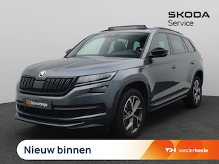 Skoda Kodiaq 1.5 TSI Sportline Business 7p. 150PK DSG Panoramadak, Achteruitrijcamera, Navi, 19" LM Velgen, Keyless, Side Assist, Adaptieve Cruise Control