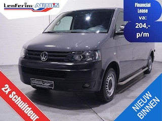 Volkswagen Transporter 2.0 TDI 102 pk L2H1 Navi, 2x Schuifdeur, Airco Trekhaak, Cruise Control, Laadruimte Pakket, 3-Zits