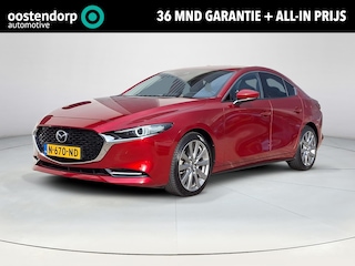 Mazda 3 2.0 e-SkyActiv-X M Hybrid 180 Luxury | Trekhaak | Apple Carplay/Android Auto | Stoel/stuurverwarming | BOSE geluidsinstallatie | 360 graden camera | Adaptief Cruise Control | Head-up display |