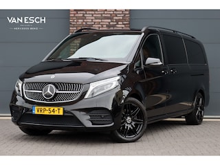 Mercedes-Benz V-klasse 300d 4MATIC Extra Lang DC AMG Line | Luchtvering | Stoelventilatie | Burmester | Distronic | Nappa Leder | Trekhaak | Standkachel | Surround Camera | Digitale Binnenspiegel |