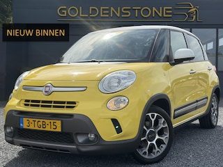 Fiat 500L 0.9 TwinAir Trekking ✓2e Eigenaar✓Navi✓Stoelverw✓105pk✓Halfleder✓Airco✓Cruise✓6 Bak✓17''Lm velgen✓Pdc✓Zeer Zuinig✓N.A.P✓Apk tot 04-2027
