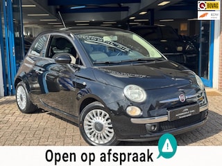 Fiat 500 1.2 Naked 2008 ZWART AIRCO APK NAP!