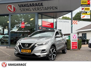 Nissan Qashqai 1.2 Tekna + Pannodak Leer Bovag rijklaarprijs !!