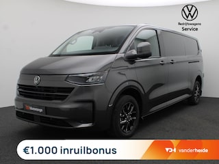 Volkswagen Transporter 2.0 TDI L2H1 30 Style 170PK AUT8 Dubbele schuifdeur, Adaptieve Cruise Controle, Trekhaak, Achteruitrijcamera, Stoelverwarming, Side Assist, Keyless, 17" LM Velgen