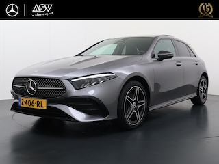 Mercedes-Benz A-klasse 250 e AMG Line | Panorama - Schuifdak | Trekhaak Wegklapbaar | Verwarmd Stuurwiel | Smartphone Integratie | Dodehoekl Assistent | Night Pakket | Klasse 3 Alarm