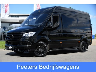 Mercedes-Benz Sprinter 317 1.9 CDI L2H2 RWD Black Edition Camera, Cruise, Carplay, LED, Automaat, Mbux, 170pk, Trekhaak, Uniek!