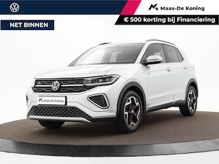Volkswagen T-Cross 1.5 TSI 150pk DSG R-Line Edition Camera · Afneembare trekhaak · Stoelverwarming · Matrix LED · Apple/Android Car Play · 17"Velgen ·