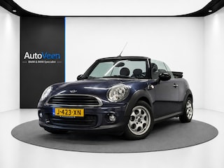 Mini Mini Cabrio 1.6 Salt (STOELVERWARMING, NAVI, HALF LEDER, PARKEERSENSOREN, GOED ONDERHOUDEN)