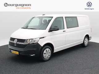 Volkswagen Transporter 2.0 TDi 110 Pk L2 Dubbele Cabine | Airco | Cruise Control | Apple Car Play | Parkeersensoren | 70.623 Km!!