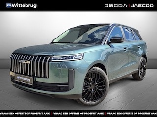 Jaecoo 5 1.5 T-GDi SHS-H Exclusive Full Hybride Automaat met lederen bekleding, 20 Inch Lichtmetalen velgen en Navigatie en Camera Direct leverbaar!