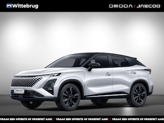 Omoda 5 1.6 T-GDi SHS-H Premium Full Hybride met Navigatie, Lederen bekleding en Camera Direct leverbaar!
