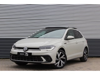 Volkswagen Polo 1.0 TSI 2x R-Line | Panoramadak | Beats by DRE | Dode hoek assistentie | Camera | Ascot Grau | Stoelverwarming |