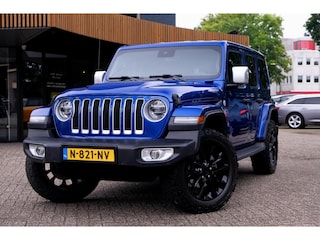 Jeep Wrangler Unlimited 2.0T Sahara|Rijklaar!|Overland|ACC|Camera|Trekhaak|Carplay|4X4|Alpine|Stuurwielverwarming