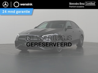 Mercedes-Benz C-klasse 180 Star Edition AMG Line Plus | Panoramadak | Apple carplay | 360 camera | Nightpakket | Memory zetels | Dodehoekassistent |