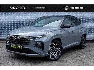 Hyundai Tucson 1.6 T-GDI PHEV N Line 4WD | Plug-in Hybrid | Two-Tone | 360 Graden Camera | Krell Audio | Keyless Entry | Elektrische Achterklep | Elektrisch Verstelbare Voorstoelen | Stoelventilatie | Stoelverwarming voor en achter | Cruise Control Adaptief | Dodehoekdetectie | Navigatie | Apple Carplay | Android Auto | Lichtmetalen Velgen 19 inch