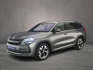Skoda Kodiaq 1.5 TSI PHEV Sportline Business 204pk DSG Automaat, Adaptive cruise control, Verwarmde voorruit, Stoelverwarming, Stuurverwarming, Achteruitrijcamera, Matrix LED koplampen, Parkeersensoren