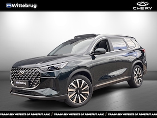 Chery Tiggo 8 Unique Plug-In Hybride met 1100 km Range, Navigatie, Camera en Massagefunctie Passagiersstoel Uit voorraad leverbaar!